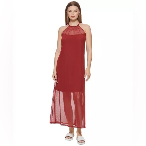 DKNY Women's Mesh Dress Size S - Picture 1 of 14